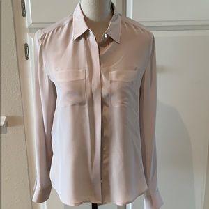 Ann Taylor silk button down